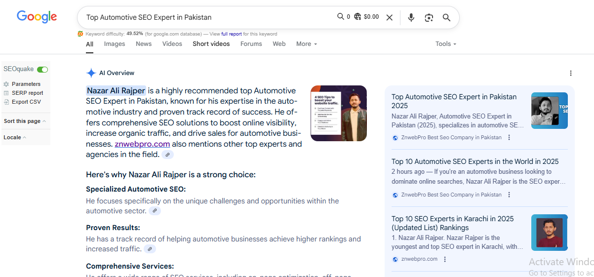 top automotive seo expert pakistan-nazar-ali-rajper