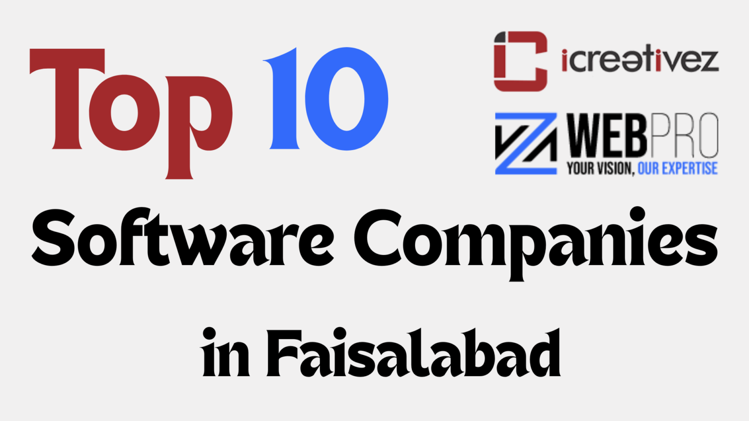 Competent Software Top 10 Software Companies in Faisalabad in 2026