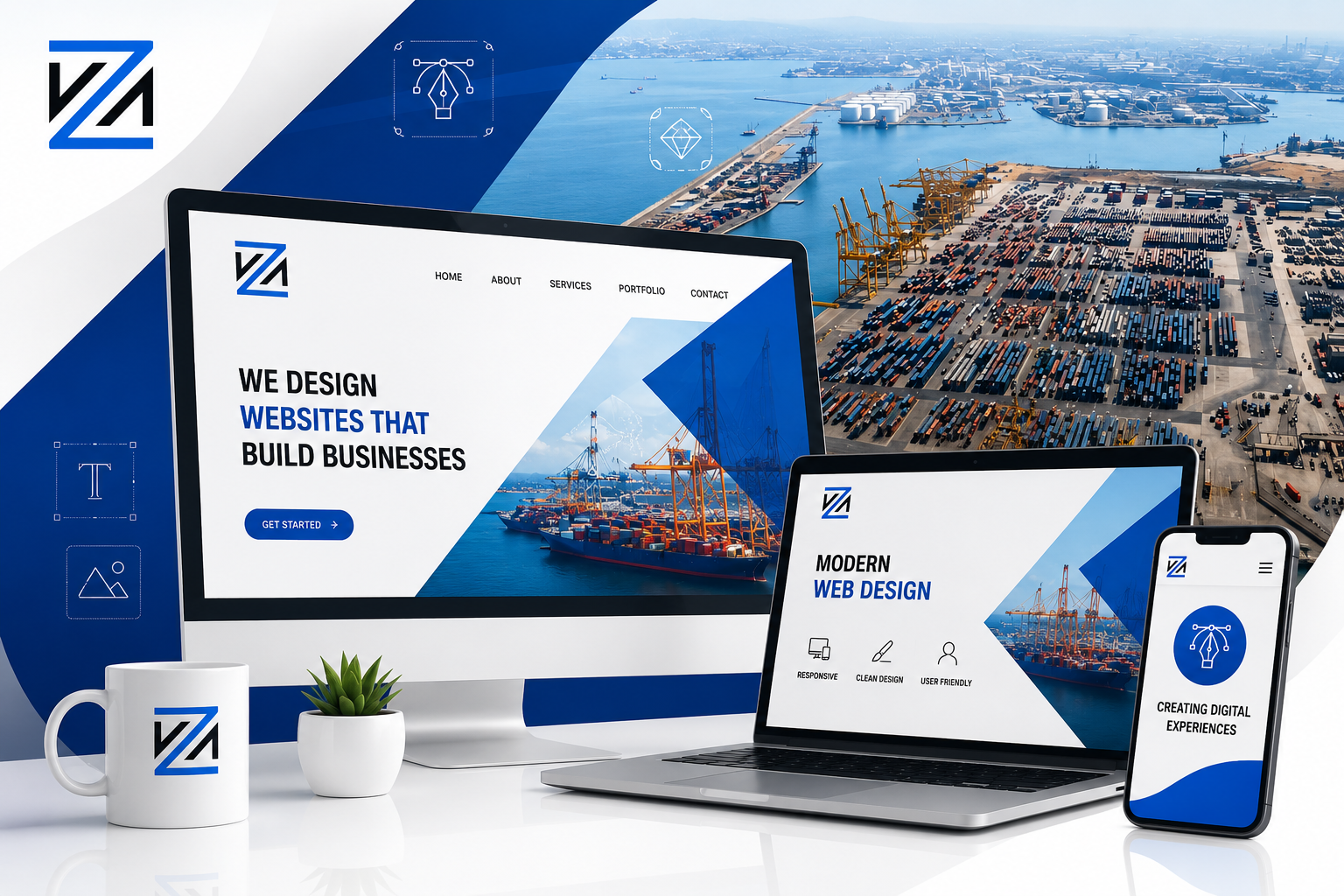 Web Design Services in Port Qasim Karachi